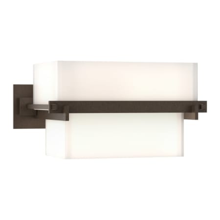 A large image of the Hubbardton Forge 207821 Bronze / Opal