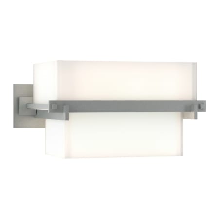 A large image of the Hubbardton Forge 207821 Vintage Platinum / Opal