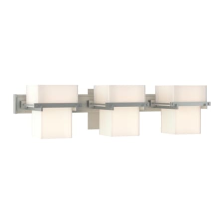 A large image of the Hubbardton Forge 207833 Vintage Platinum / Opal