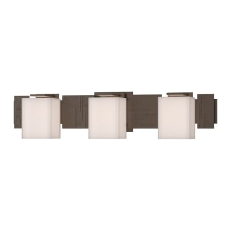 A large image of the Hubbardton Forge 207843 Bronze / Opal