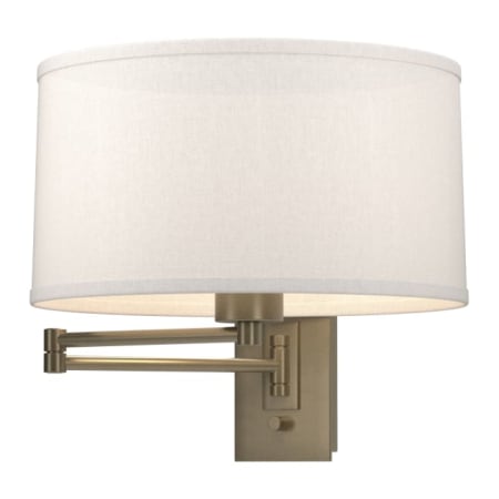 A large image of the Hubbardton Forge 209250 Soft Gold / Flax