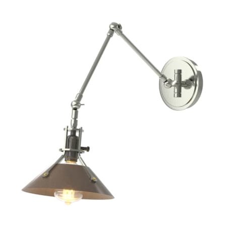 A large image of the Hubbardton Forge 209320 Sterling / Bronze