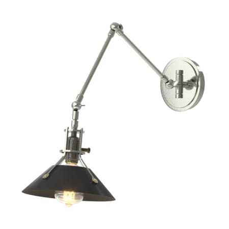 A large image of the Hubbardton Forge 209320 Sterling / Black