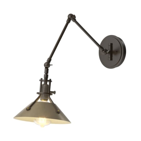 A large image of the Hubbardton Forge 209320 Oil Rubbed Bronze / Soft Gold