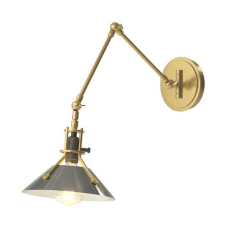 A large image of the Hubbardton Forge 209320 Modern Brass / Sterling