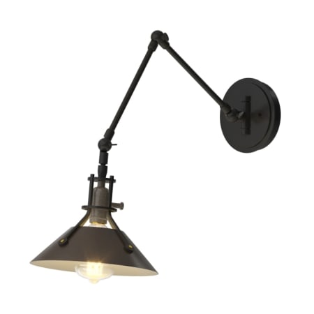 A large image of the Hubbardton Forge 209320 Black / Oil Rubbed Bronze