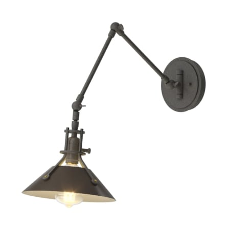 A large image of the Hubbardton Forge 209320 Natural Iron / Oil Rubbed Bronze