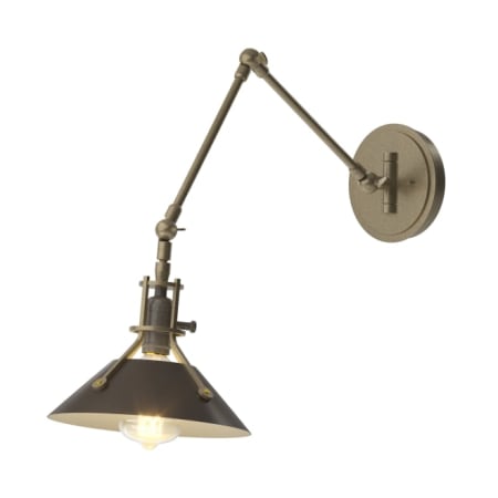 A large image of the Hubbardton Forge 209320 Soft Gold / Oil Rubbed Bronze