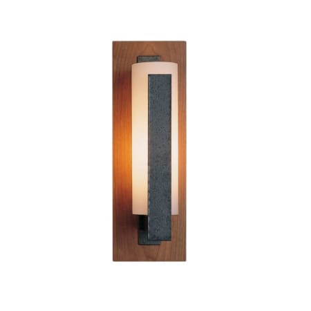 A large image of the Hubbardton Forge 217185 Natural Iron / Cherry / Opal