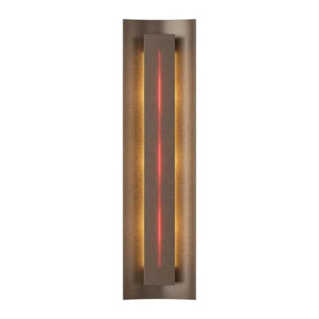A large image of the Hubbardton Forge 217635 Bronze / Red