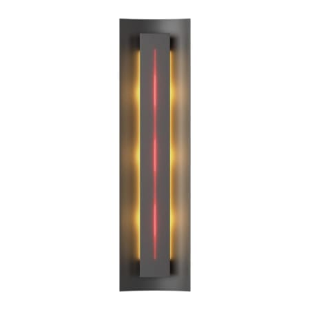 A large image of the Hubbardton Forge 217635 Black / Red