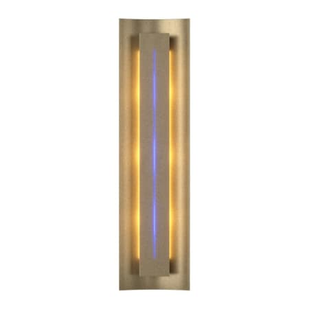 A large image of the Hubbardton Forge 217635 Soft Gold / Blue