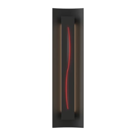 A large image of the Hubbardton Forge 217640 Black / Red