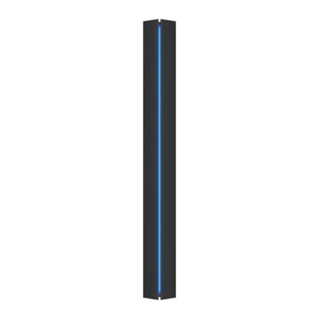 A large image of the Hubbardton Forge 217651 Black / Acrylic Blue