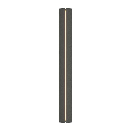 A large image of the Hubbardton Forge 217651 Natural Iron / Decaf Acrylic