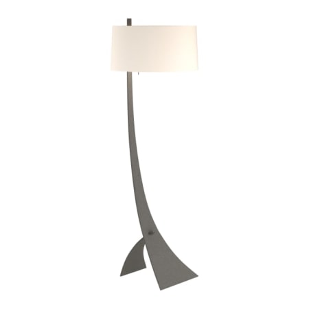 A large image of the Hubbardton Forge 232666 Natural Iron / Flax