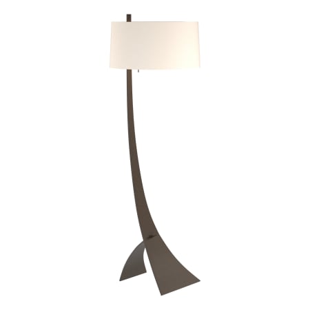 A large image of the Hubbardton Forge 232666 Oil Rubbed Bronze / Flax