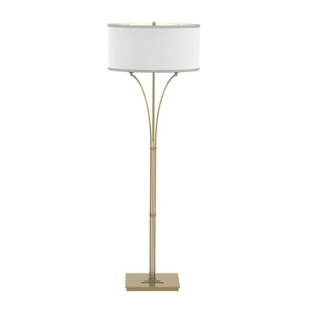 A large image of the Hubbardton Forge 232720 Modern Brass / Natural Anna