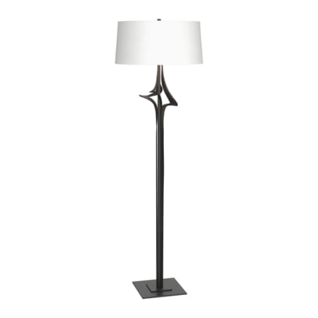 A large image of the Hubbardton Forge 232810 Black / Natural Anna
