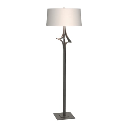 A large image of the Hubbardton Forge 232810 Natural Iron / Flax