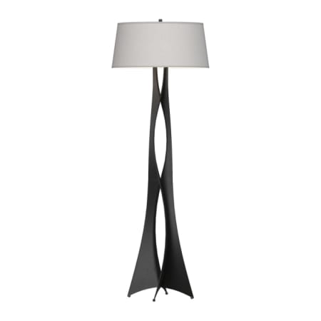 A large image of the Hubbardton Forge 233070 Black / Flax