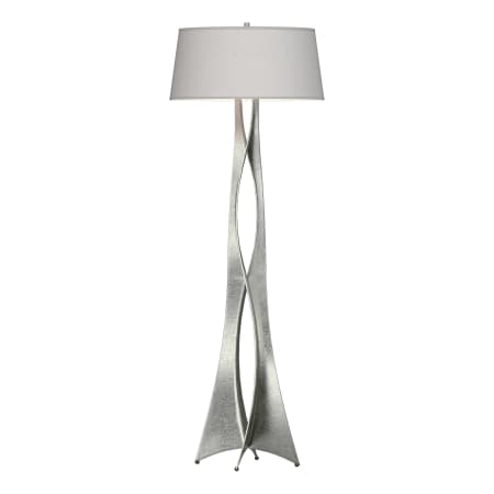 A large image of the Hubbardton Forge 233070 Sterling / Flax