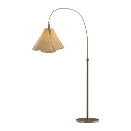 A large image of the Hubbardton Forge 234505 Soft Gold / Spun Amber