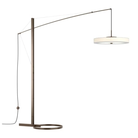 A large image of the Hubbardton Forge 234510 Bronze / Spun Frost