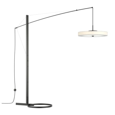A large image of the Hubbardton Forge 234510 Black / Spun Frost