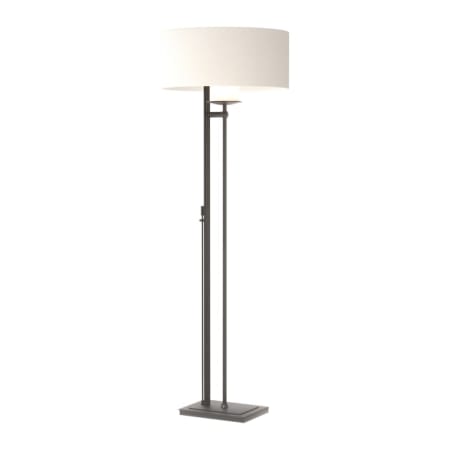 A large image of the Hubbardton Forge 234901 Black / Natural Anna