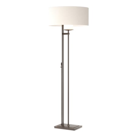 A large image of the Hubbardton Forge 234901 Oil Rubbed Bronze / Natural Anna
