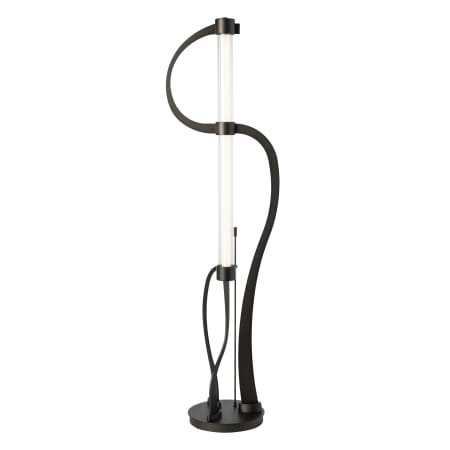 A large image of the Hubbardton Forge 241100 Oil Rubbed Bronze / Clear