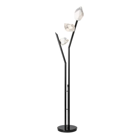 A large image of the Hubbardton Forge 241101 Ink / White Crystal