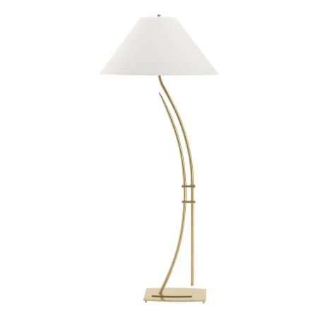 A large image of the Hubbardton Forge 241952 Modern Brass / Natural Anna
