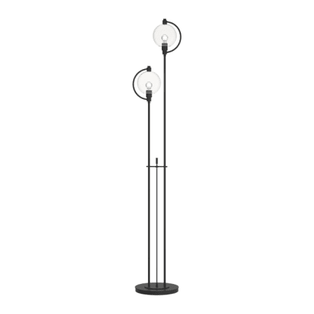 A large image of the Hubbardton Forge 242210 Black / Clear