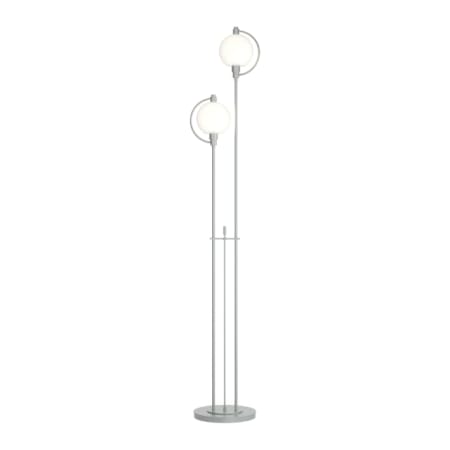 A large image of the Hubbardton Forge 242210 Vintage Platinum / Opal