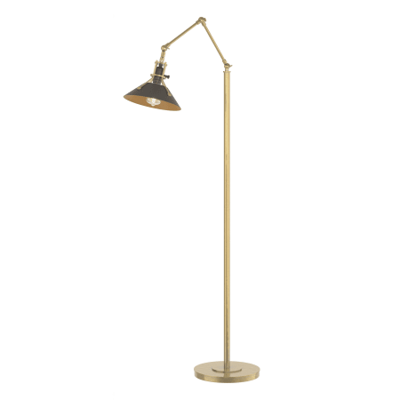 A large image of the Hubbardton Forge 242215 Modern Brass / Dark Smoke