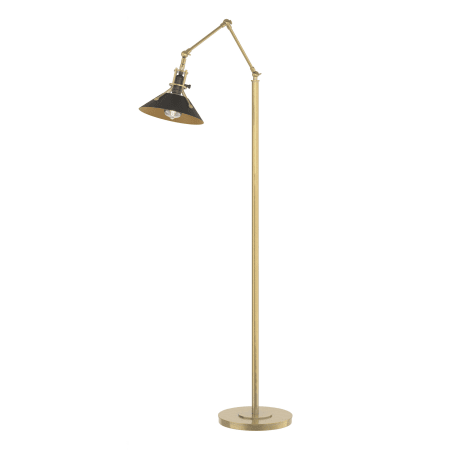 A large image of the Hubbardton Forge 242215 Modern Brass / Black