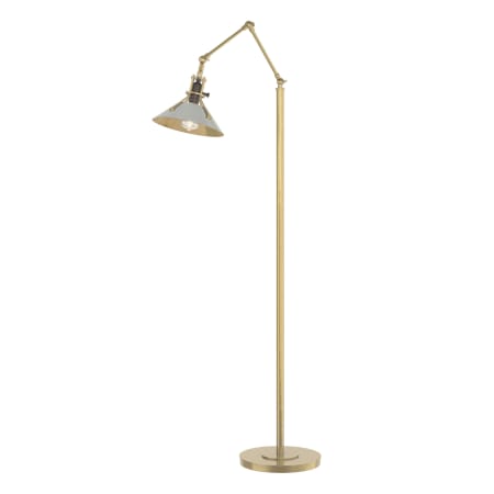 A large image of the Hubbardton Forge 242215 Modern Brass / Sterling