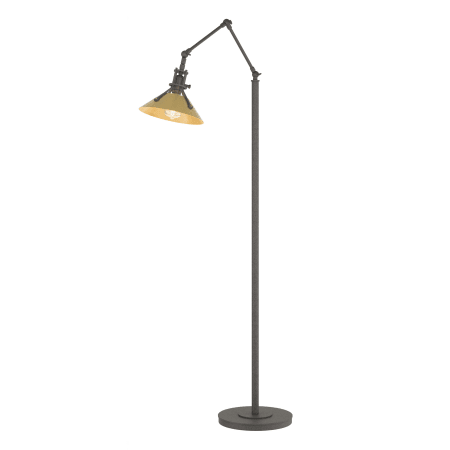 A large image of the Hubbardton Forge 242215 Natural Iron / Modern Brass