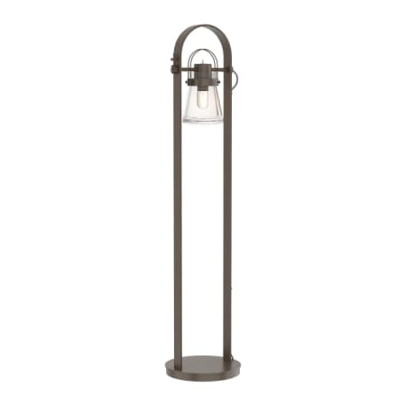 A large image of the Hubbardton Forge 247810 Bronze / Clear