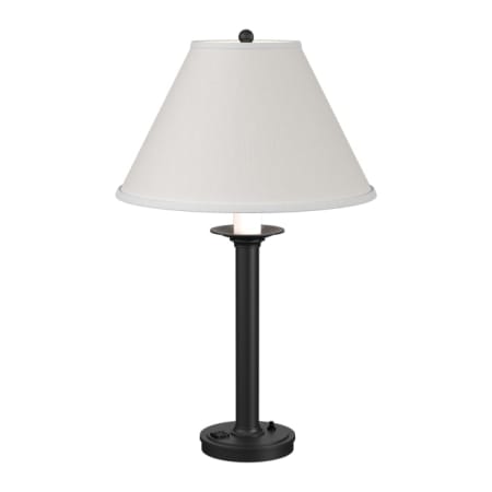 A large image of the Hubbardton Forge 262072 Black / Natural Anna