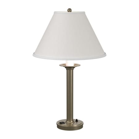 A large image of the Hubbardton Forge 262072 Soft Gold / Natural Anna