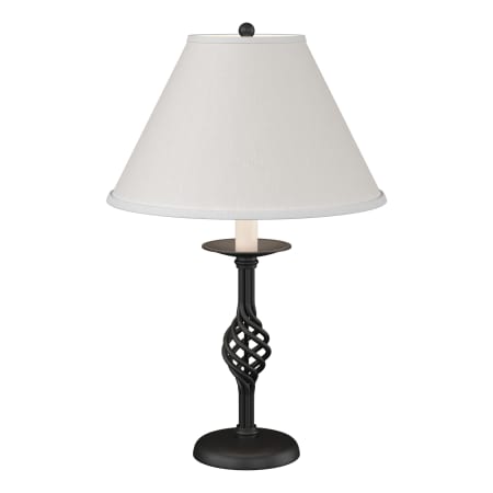 A large image of the Hubbardton Forge 265001 Black / Natural Anna