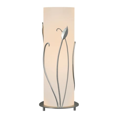 A large image of the Hubbardton Forge 266792 Vintage Platinum / Opal