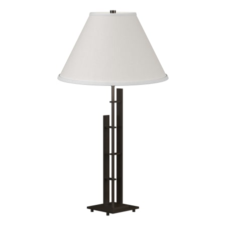 A large image of the Hubbardton Forge 268421 Oil Rubbed Bronze / Natural Anna