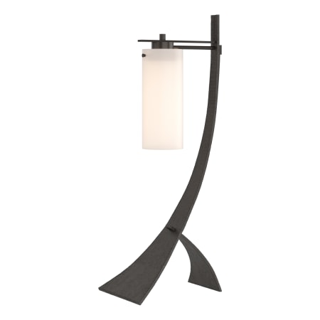 A large image of the Hubbardton Forge 272665 Oil Rubbed Bronze / Opal Glass