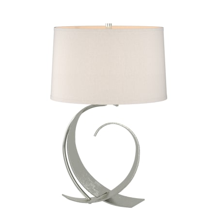 A large image of the Hubbardton Forge 272674 Sterling / Flax