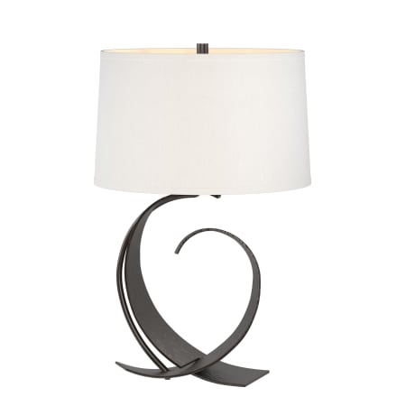 A large image of the Hubbardton Forge 272674 Oil Rubbed Bronze / Natural Anna