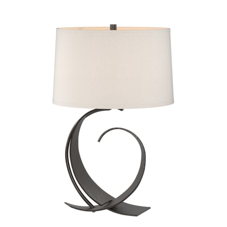 A large image of the Hubbardton Forge 272674 Oil Rubbed Bronze / Flax